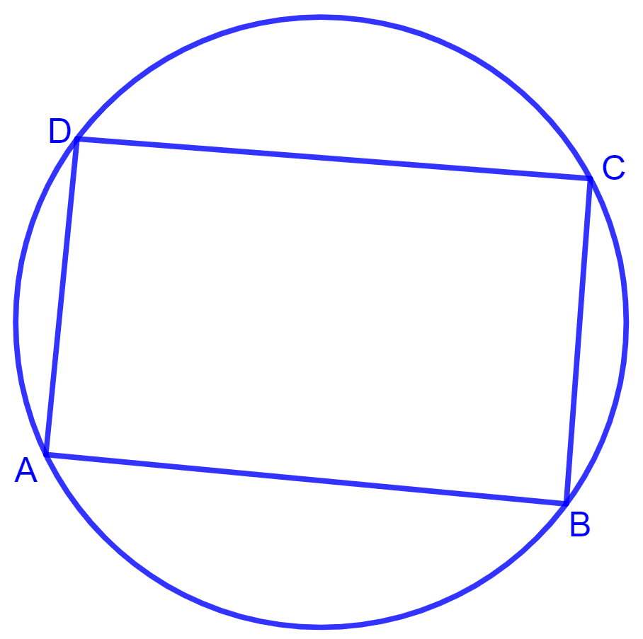 Prove that a cyclic parallelogram is a rectangle. NCERT Class 9 Mathematics CBSE Solutions.