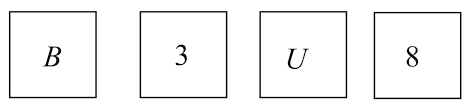 Once again you are given four cards. Each card has a number printed on one side and a letter on the other side. Which are the only two cards you need to turn over to check whether the following rule holds? NCERT Class 9 Mathematics CBSE Solutions.