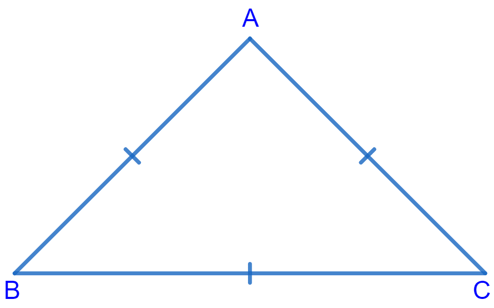 Show that the angles of an equilateral triangle are 60° each. NCERT Class 9 Mathematics CBSE Solutions.