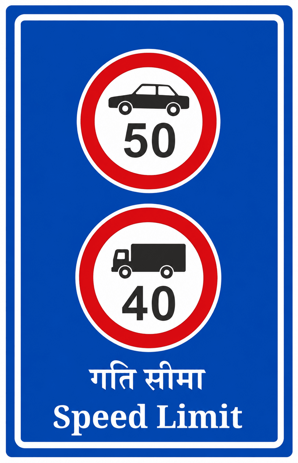 A truck driver driving at the speed of 54 km h –1 notices a road sign with a speed limit of 40 km h –1 (Fig. 4.29) for trucks. He slows down to 36 km h –1 in 36 s. What was the distance travelled by him during this time? Assume the acceleration to be constant while slowing down. NCERT Class 9 Science CBSE Solutions.