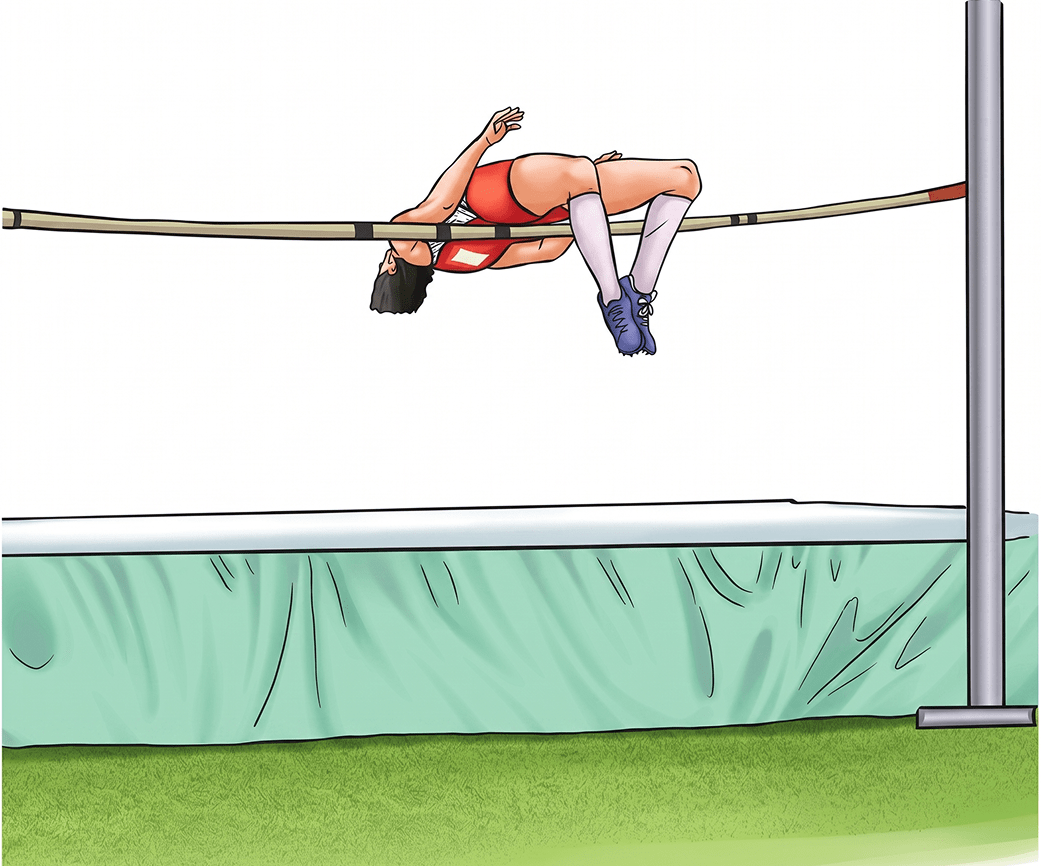 During a high jump event, a landing mat or sand bed is placed for the athlete to fall upon (Fig. 6.39). Explain the reason behind it. How Forces Affect Motion, NCERT Class 9 Science CBSE Solutions.