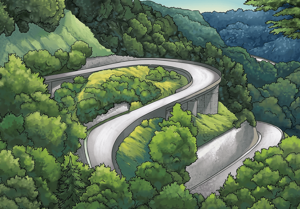 Explain why roads on hills are built to wind around in gentle slopes rather than going straight up (Fig. 4.26)? Work, Energy, and Simple Machines, NCERT Class 9 Science CBSE Solutions.