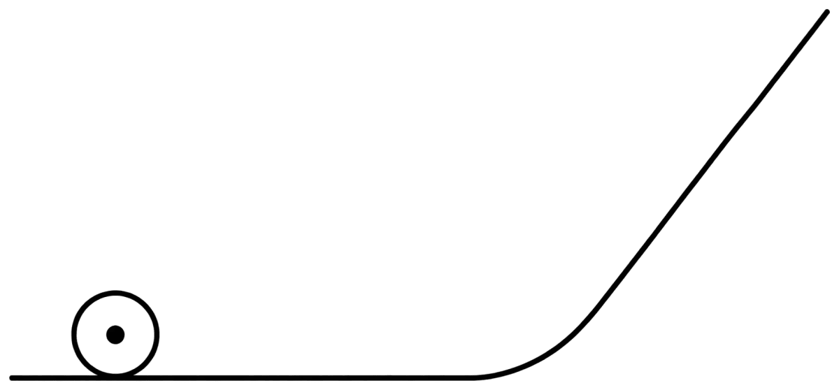 A solid sphere and solid cylinder of identical radii approach an incline with the same linear velocity (see figure). Both roll without slipping all throughout. The two climb maximum heights h sph and h cyl on the incline. The ratio dfrac text h_sph text h_cyl is given by:. System of Particles & Rotational Motion, Solutions for Class 11 ISC Nootan Physics Kumar Mittal Nageen Prakashan