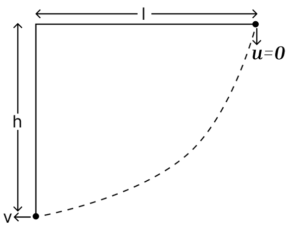 The bob of a pendulum is released from a horizontal position. If the length of the pendulum is 1.5 m, what is the speed with which the bob arrives at the lowermost point, given that it dissipates 5% of its initial energy against air resistance? (g = 9.8 m s -2 ). Work Energy Power, Solutions for Class 11 ISC Nootan Physics Kumar Mittal Nageen Prakashan