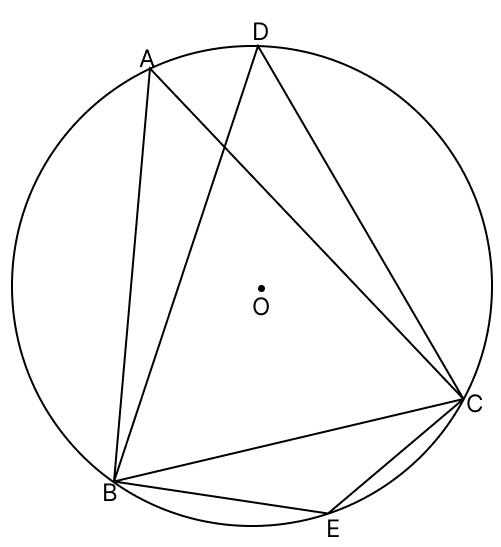 In the given figure, O is the centre of the circle and ΔABC is equilateral. Find. Loci, RSA Mathematics Solutions ICSE Class 10.
