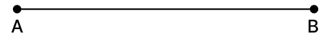 A line segment AB is a fixed portion of a line. It starts at point A and stops at point B. R.S. Aggarwal Mathematics Solutions ICSE Class 7.
