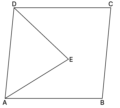 In which of the following, you find two polygons on the same base and between the same parallels. Quadrilaterals, R.S. Aggarwal Mathematics Solutions ICSE Class 9.