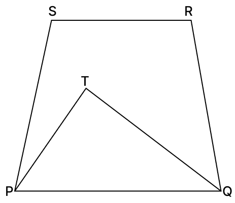 In which of the following, you find two polygons on the same base and between the same parallels. Quadrilaterals, R.S. Aggarwal Mathematics Solutions ICSE Class 9.