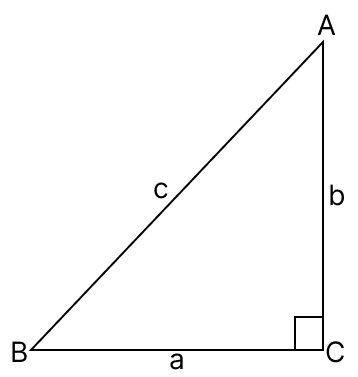 In △ABC, ∠C = 90°. Pythagoras Theorem, R.S. Aggarwal Mathematics Solutions ICSE Class 9.