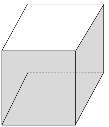 Manish is a carpenter. One day, he made an open cubical box of internal edge 18 cm. The thickness of the plywood is 1 cm. He painted the inner surface of the box black and the outer lateral surfaces as green.Volume and Surface Area of Solids, R.S. Aggarwal Mathematics Solutions ICSE Class 9.
