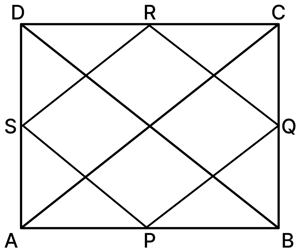 Show that the quadrilateral formed by joining the mid-points of the pairs of adjacent sides of a square is a square. Model Test Paper 3, R.S. Aggarwal Mathematics Solutions ICSE Class 9.