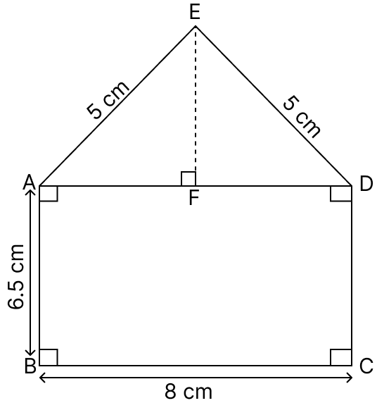 Two circles touch externally. The sum of their areas the distance between their centres is 15 cm. Find the radii of the two circles. Volume and Surface Area of Solids, R.S. Aggarwal Mathematics Solutions ICSE Class 9.