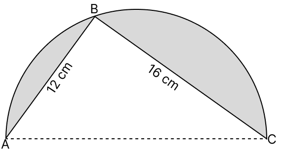 Find the perimeter and area of the shaded region in the given figure. Circumference & Area of a Circle, R.S. Aggarwal Mathematics Solutions ICSE Class 9.