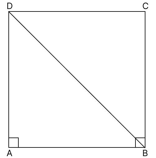 Each side of a rhombus is 10 cm and one of its diagonals is 16 cm, length of other diagonal will be. Quadrilaterals, R.S. Aggarwal Mathematics Solutions ICSE Class 9.