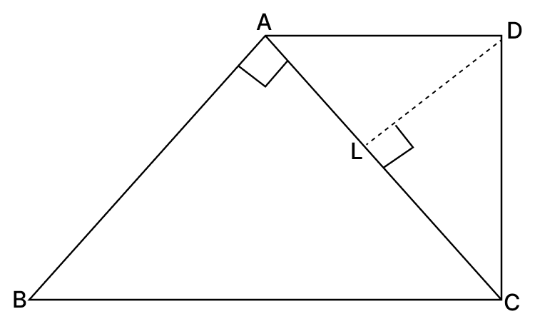 In the adjoining figure, △ABC is right angled at A, BC = 7.5 cm and AB = 4.5 cm. If the area of quad. ARC Properties of Circle, R.S. Aggarwal Mathematics Solutions ICSE Class 9.