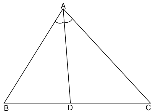 In the adjoining figure, AC AB and AD is the bisector of ∠A. R.S. Aggarwal Mathematics Solutions ICSE Class 9.