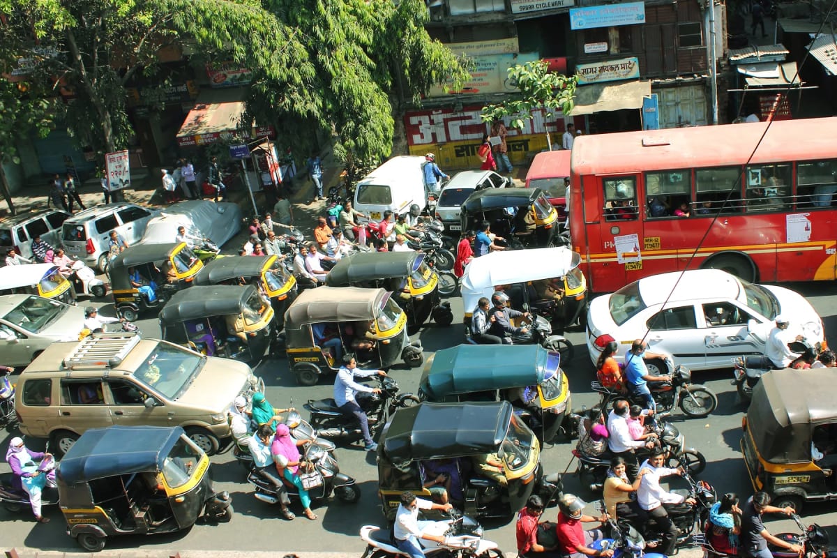 Study the pictures given below. State how pollution be reduced. Total Geography ICSE Class 9