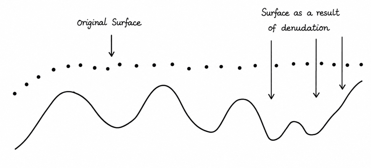 Look at the figure on the side and answer the questions: Total Geography ICSE Class 9