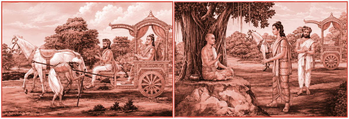 With reference to the given pictures, answer the questions that follow: Total History and Civics Solutions ICSE Class 9.