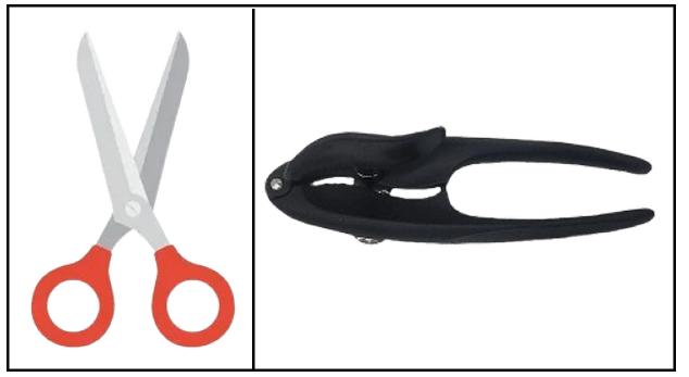 Lever, inclined plane, pulley, wheel and axle, screw and wedge are types of simple machines. Mention the type of simple machine used in these examples. Simple Machine, Viva Physics Solutions ICSE Class 6.