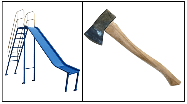 Lever, inclined plane, pulley, wheel and axle, screw and wedge are types of simple machines. Mention the type of simple machine used in these examples. Simple Machine, Viva Physics Solutions ICSE Class 6.