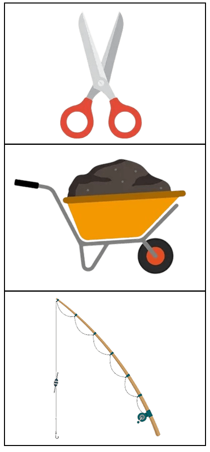 Identify the types of lever in the given.simple machines. Simple Machine,Viva Physics Solutions ICSE Class 6.