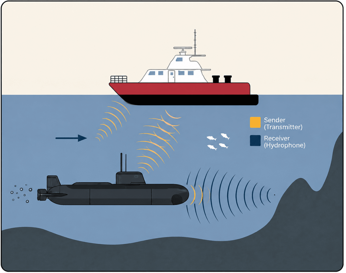 Explain how SONAR works. State two of its applications. Heat, Viva Physics Solutions ICSE Class 6.