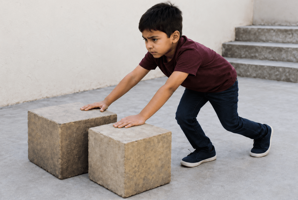 A child pushes two boxes – one heavy and one light – using the same force. The lighter one moves farther. Analyse why more work is done on the lighter box. Work, Energy & Power, ICSE Class 8 Viva Physics Solutions.
