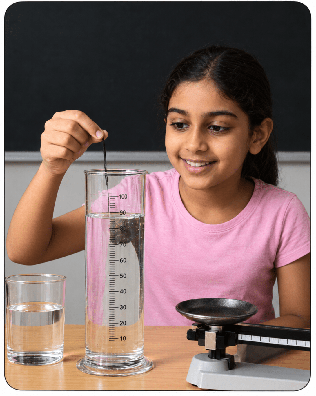 Read the given paragraph and answer the questions that follow. Lalita was curious when she saw that a small metal nail sank in water, but a large wooden log floated. Her teacher explained that this is due to density, which is the mass of a substance per unit volume. To understand it better, Lalita used a measuring cylinder to find the volume of irregular solids and liquids. She measured their mass using a balance, then calculated density using the formula: Density = Mass/Volume. She then learned about relative density, which compares the density of a substance to that of water. If an object has relative density less than 1, it floats in water; if more than 1, it sinks. Lalita also discovered that gases usually have lower densities than liquids or solids. In another experiment, she placed different objects in water and noticed that they floated only if the weight of water displaced was equal to their own weight. Her teacher called this the law of flotation, which explains how ships float even though they are made of metal. Measuring Matter: Mass, Volume, & Density, ICSE Class 8 Viva Physics Solutions.