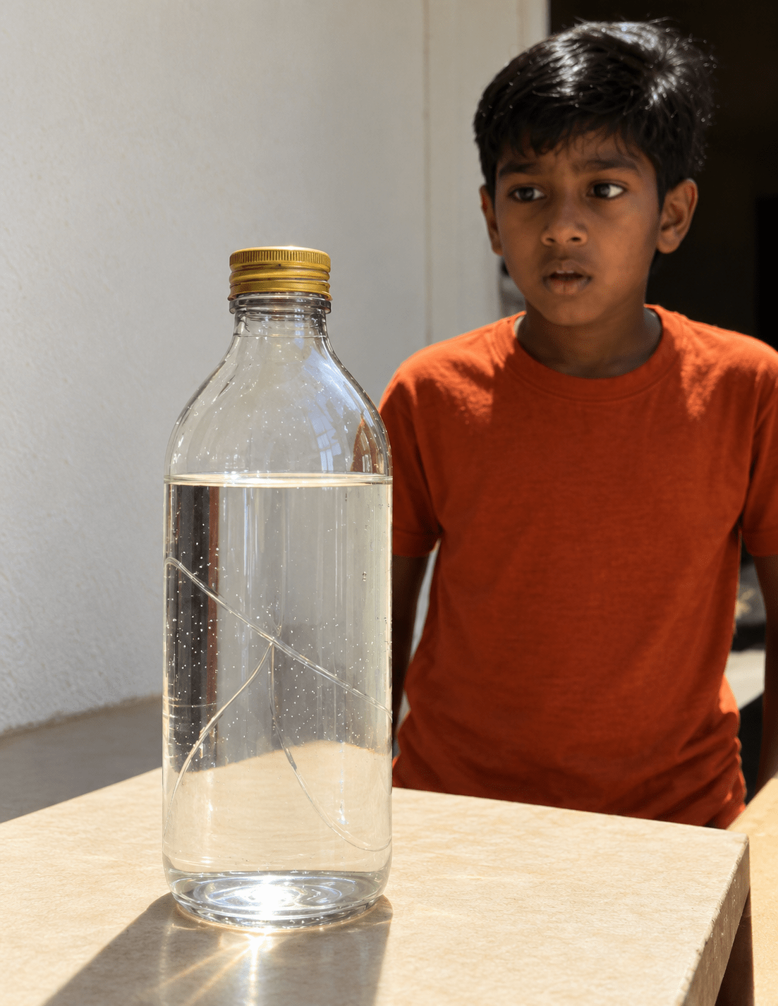 You accidentally left a sealed glass bottle filled with water in the sun. After some time, you notice the glass cracked. Explain why this might have happened. Transfer of Heat, ICSE Class 8 Viva Physics Solutions.