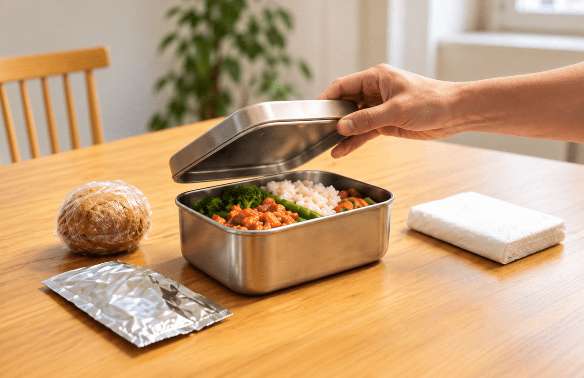 Imagine a new type of lunch box that keeps food warm without electricity. What materials would you use and how would they make use of heats properties? Transfer of Heat, ICSE Class 8 Viva Physics Solutions.